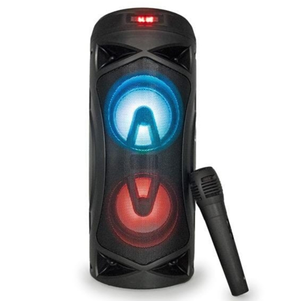 NWT Soundlogic XT Super-Bass Portable Multifunction Lightup Bluetooth Speaker